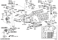 160310S010-Pipe sub-assy, water inlet w/thermostat