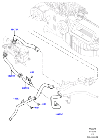 LR034617-HOSE - HEATER WA