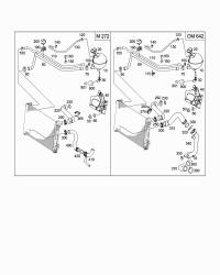 6395016682-RADIATOR HOSE W124/E200/E220