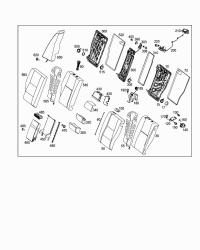 2059200132-Frame assy-seat back