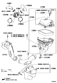 1770031A90-CLEANER ASSY, AIR