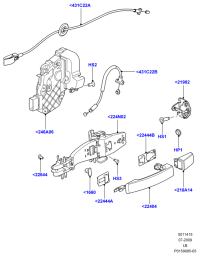 LR010277-CABLE ASSY