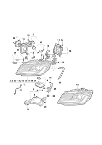 L8RD941005A-Head lamp
