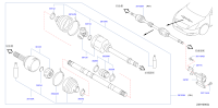 39100JN30C-SHAFT ASSY-FRON