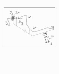 6380780081-RADIATOR HOSE W124/E200/E220