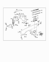 2308810501-Panel, front fender