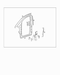 6397500304-HINGE ASSY DR F FA