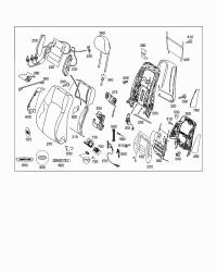 2038201442-H/ADJ MOTOR ASS Y-FRT,RH