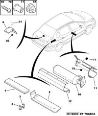 670133-Caution assy-qtr
