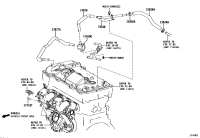 238260T500-HOSE, FUEL VAPOR FEED, NO.1