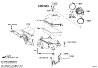 178500P010-BRACKET, AIR CLEANER