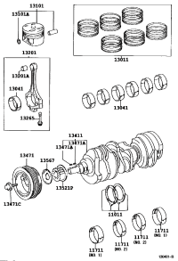 1101120020-WASHER SET, CRANKSHAFT THRUST