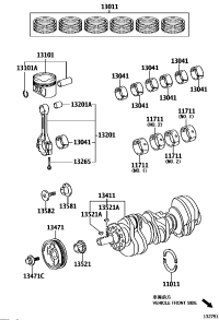 130110P030-RING SET, PISTON