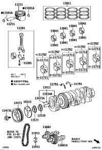 117012801002-BEARING SET, CRANKSHAFT