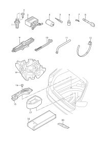3G0012115H-BAG, TOOL