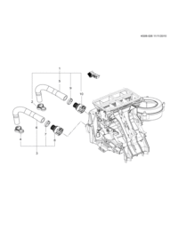 22917173-Hose, heater in.