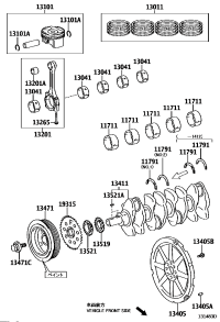 1352137010-SPROCKET CRANKSHAFT
