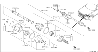 39101CG010-SHAFT ASSY FRON