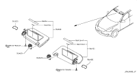 964093WU0A-HOLDER-SUNVISOR