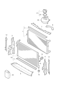 L17G121284F-PORSCHE CAYENNEAIR DUCT CENTRE
