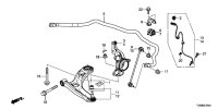 51300T5GH11-STABILIZER,FRONT