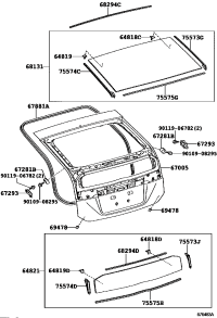 6700547231-PANEL SUB-ASSY, BACK
