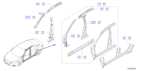 G64106LAMA-SILL ASSY-OUTER,RH