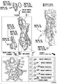 113100Y110-COVER ASSY-TIMING CHAIN