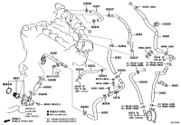 162610Y180-HOSE, WATER BY-PASS