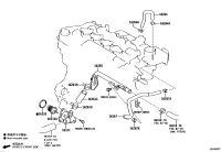 162610Y070-HOSE WATER BY-PASS NO.1
