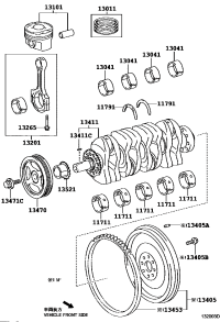 117010Y08002-BEARING, CRANKSHAFT