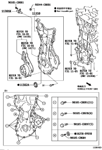 113100Y020-COVER ASSY-TIMING CHAIN