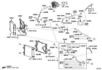 16261F4030-HOSE, WATER BY-PASS