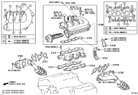 171400P030-MANIFOLD SUB-ASSY, EXHAUST, RH