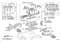 171400P050-MANIFOLD SUB-ASSY, EXHAUST, RH