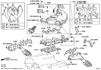 1717731020-Gasket, intake manifold to head, no.1
