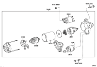 2810024140-STARTER12V 13T 1.4KWTOY CAMRY 4 CYL
