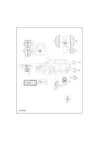 C00084154D098-SWITCH ASSY-SUNROOF