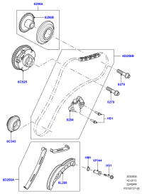 LR003855-SPROCKET-CAMSHAFT