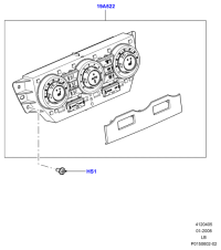 LR002725-Control assy-heater