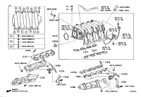 1710550220-MANIFOLD SUB-ASSY, EXHAUST, LH