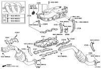 1714031310-MANIFOLD SUB-ASSY, EXHAUST, RH