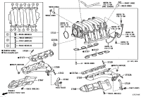 1710450240-MANIFOLD SUB-ASSY, EXHAUST, RH