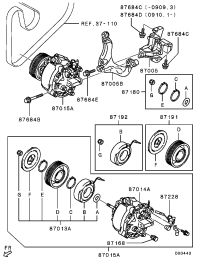7813A418-COMPR&CLUTCH ASSY A