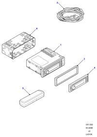 LR009618-PANEL ASSY-LWR CRASH PAD