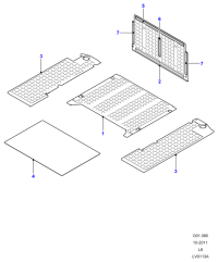 LR010345-PANEL ASSY-LWR CRASH PAD