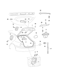 1ZD827550-GAS SPRING VW TIGUAN