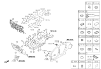 712383X000-EXTENTION ASSY-COWL SIDE MTG,L