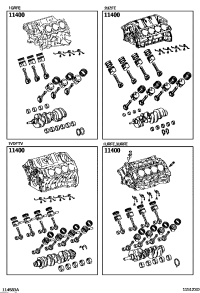 1140051020-BLOCK ASSY SHORT
