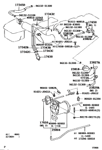 9091012242-CLAMP OR CLIP(FOR FUEL HOSE NO.1)